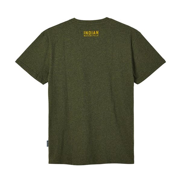 Pánské khaki tričko Indian - 2833283