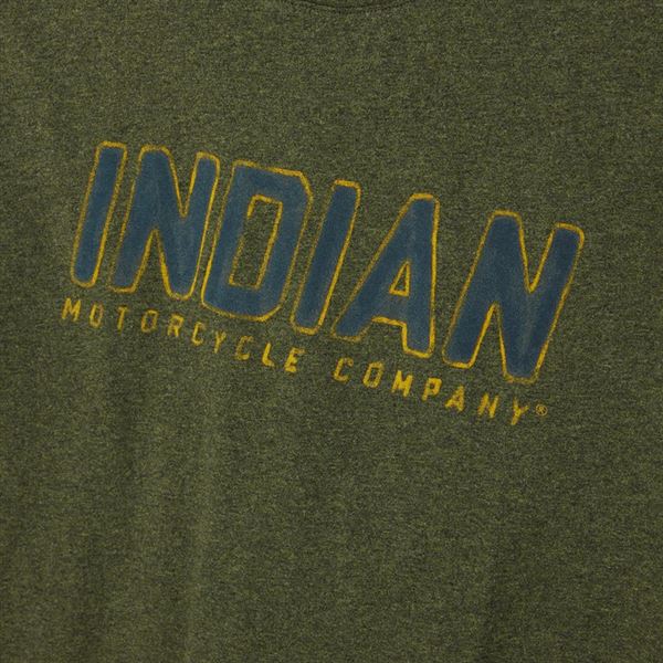 Pánské khaki tričko Indian - 2833283