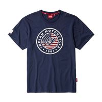 Men's USA Flag Logo T-Shirt, Navy