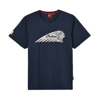 Men's Faded Headdress T-Shirt, Navy