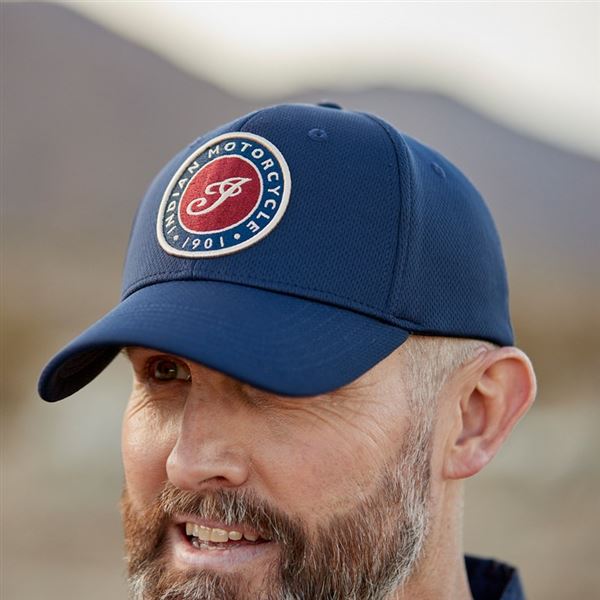 Script Icon Performance Cap, Navy