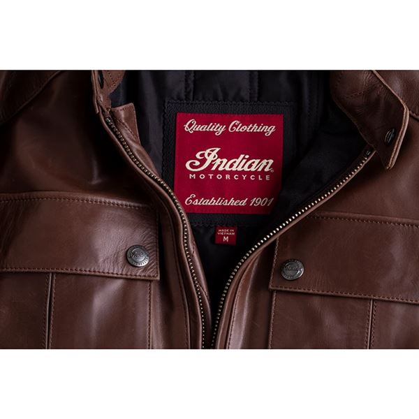 MENS GETAWAY LEATHER JKT