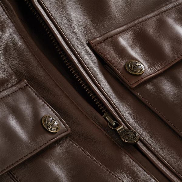 MENS GETAWAY LEATHER JKT