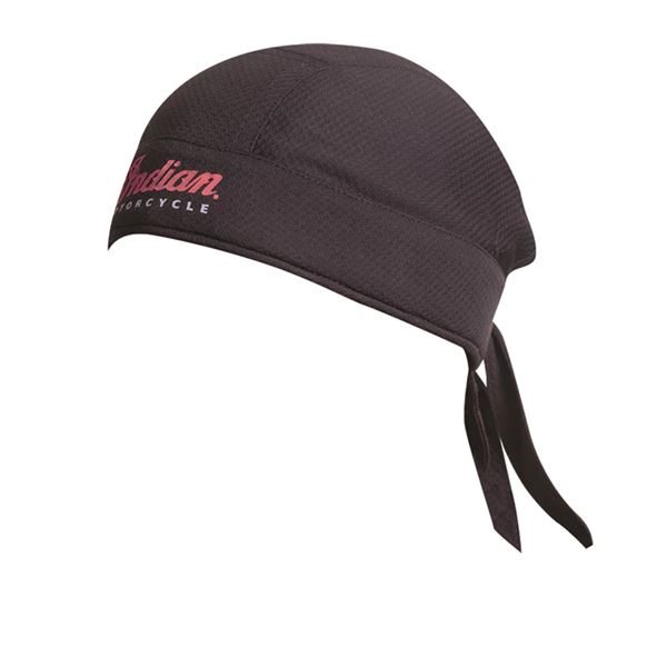 Head Wrap with Reflective Logo, Black