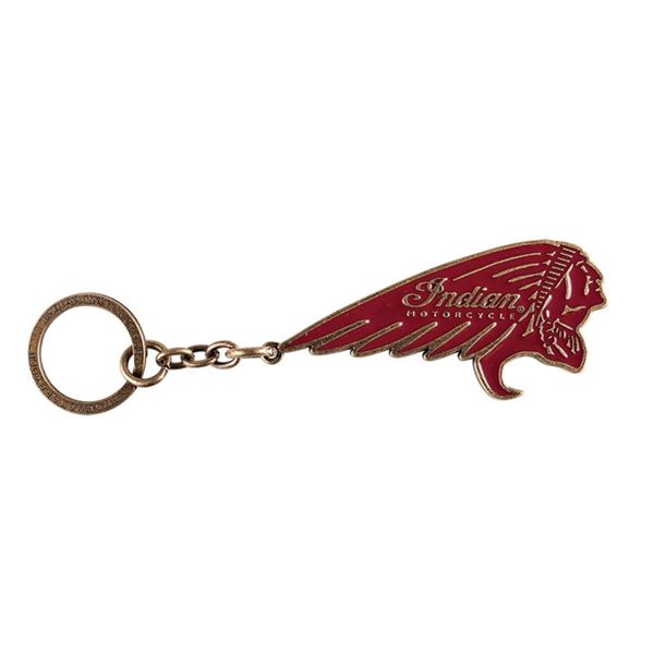 Headdress Logo Metal Keyring