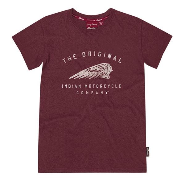 Stylové dětské bordó tričko Indian Motorcycle - 2860925