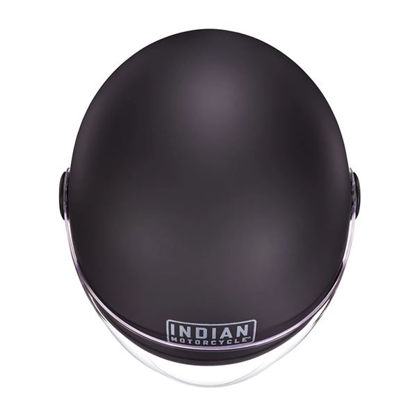 Unisex Matte Jet Helmet, Black