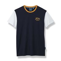 Men's Mesh Print Logo T-Shirt, Navy