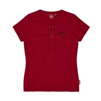 Women's Script Diamante T-Shirt, Red