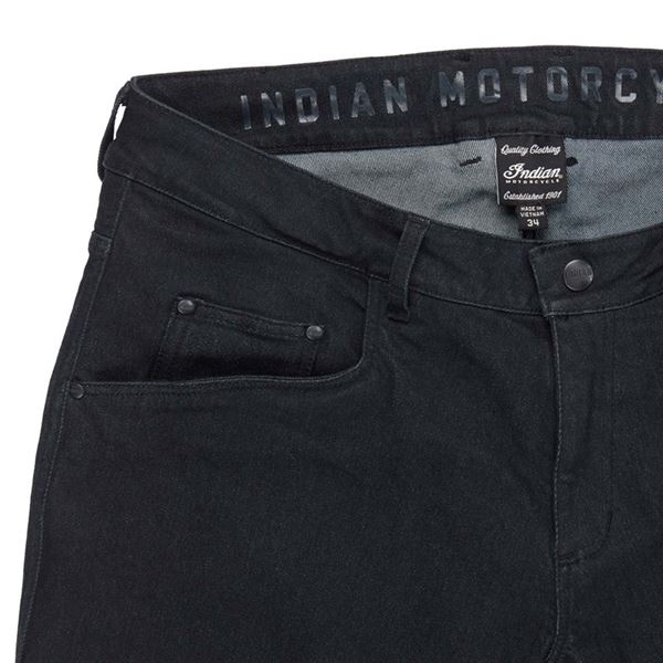 MENS RIDING JEAN BLACK