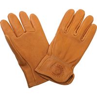 Men's Deerskin Leather Classic Riding Gloves, Brown
