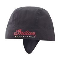 Printed Indian Motorcycle® Logo Comfortable Head Wrap, Black