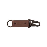 INDIAN MOTORCYCLE SCOUT LEATHER KEYRING – BROWN