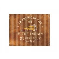 American Icon 33 in. x 28 in. Corrugated Metal Sign