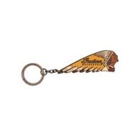Indian Motorcycle® Rubber Keychain with Headdress Logo