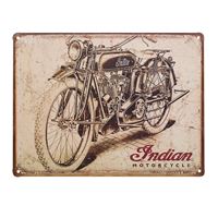 Antique Drawing 15.7 in. x 11.8 in. Metal Sign