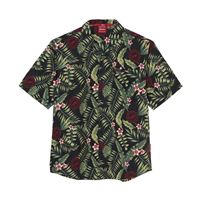 Men's Tropical Print Shirt, Green