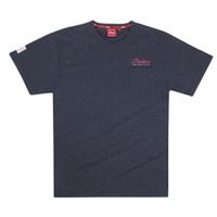 MENS SCRIPT ICON TEE -CHARCOAL