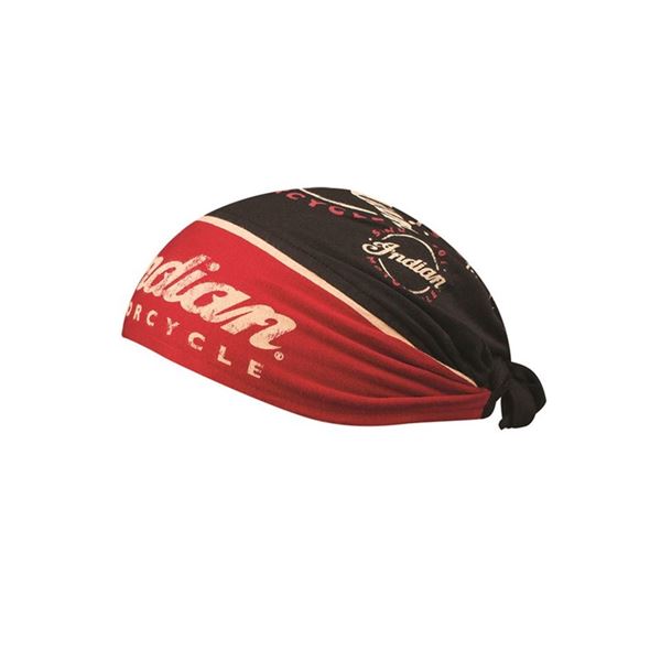 Performance Skull Cap with Script Logo, Red/Black