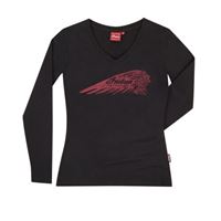 Women's Black Headdress Tee