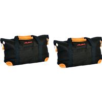 Deluxe Saddlebag Travel Bags - Black