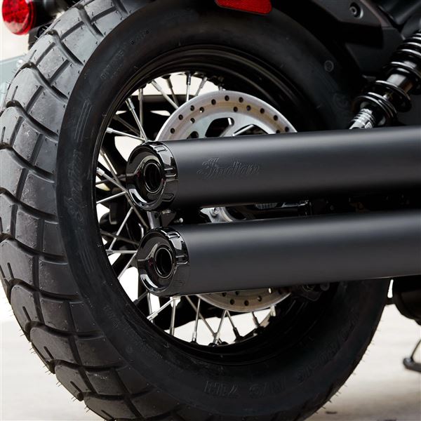 Rear Laced Wheel - Gloss Black