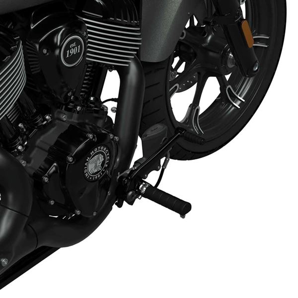 Forward Foot Controls with Pegs, Cruiser Black